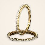 Statement Gold Diamond Bangle - Traditions