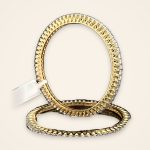 Statement Gold Diamond Bangle - Traditions