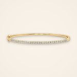 Classic Thirty-Stone Gold Diamond Bangle - Traditions