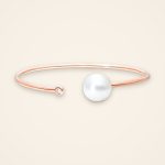 Contemporary South Sea Pearl Rose Gold Bangle - Traditions