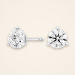 Classic One-Carat Round Diamond Stud Earrings - Traditions