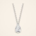 Classic Point-Up Pear Diamond Pendant - Traditions