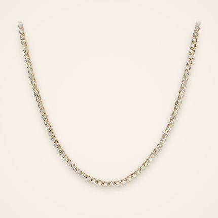Statement Paperclip Chain Diamond Necklace - Traditions