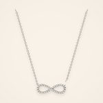 Everyday Figure-Eight Pavé Diamond Necklace - Traditions