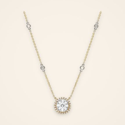 Everyday Five-Point Diamond Chain Necklace - Traditions