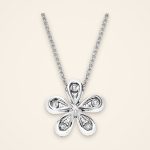 Everyday Pavé Petal Diamond Pendant - Traditions