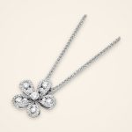 Everyday Pavé Petal Diamond Pendant - Traditions