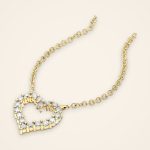 Everyday Open Heart Pavé Diamond Necklace - Traditions