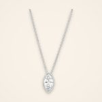 Statement One-Carat Marquise Diamond Pendant - Traditions