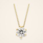 Classic Quarter-Carat Six-Prong Diamond Pendant - Traditions