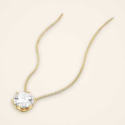 Classic Quarter-Carat Six-Prong Diamond Pendant - Traditions