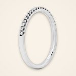 Everyday Platinum Pavé Diamond Band - Traditions