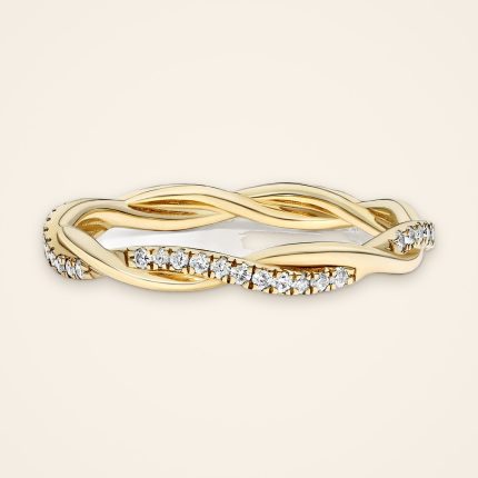 Everyday Entwined Micropavé Diamond Ring - Traditions