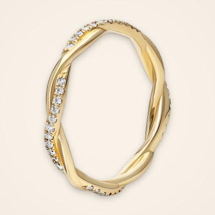 Everyday Entwined Micropavé Diamond Ring - Traditions