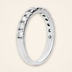 Classic One-Carat Platinum Diamond Wedding Band - Traditions