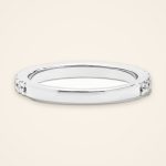 Classic Two-Millimetre Platinum Diamond Band - Traditions