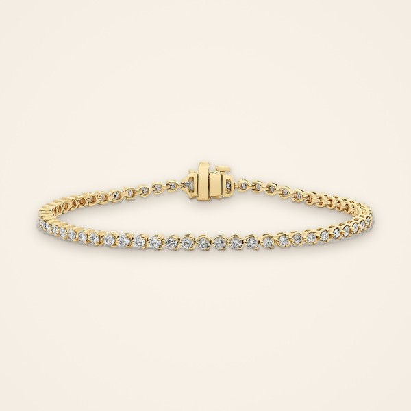 Classic Basket-Set Two-Carat Tennis Bracelet - Traditions by Pooja Backliwal