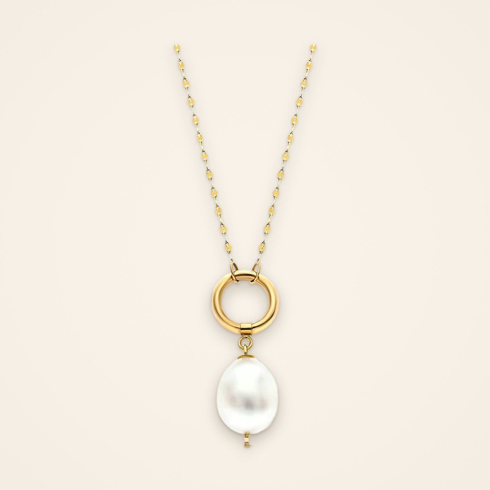 contemporary-open-loop-freshwater-cultured-pearl-necklace-1 Contemporary Open-Loop Freshwater Cultured Pearl Necklace - Traditions