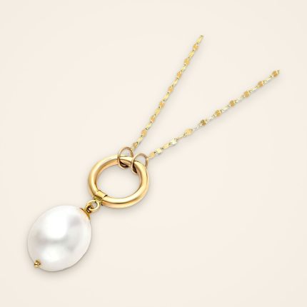Contemporary Open-Loop Freshwater Cultured Pearl Necklace - Traditions