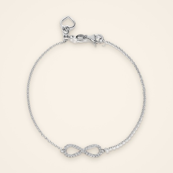 Everyday Endless-Loop Diamond Chain Bracelet - Traditions by Pooja Backliwal