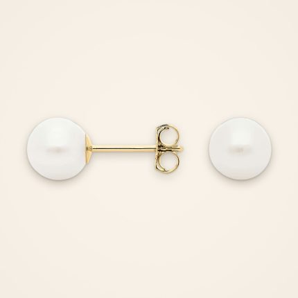 Everyday Freshwater Cultured Pearl Stud Earrings - Traditions