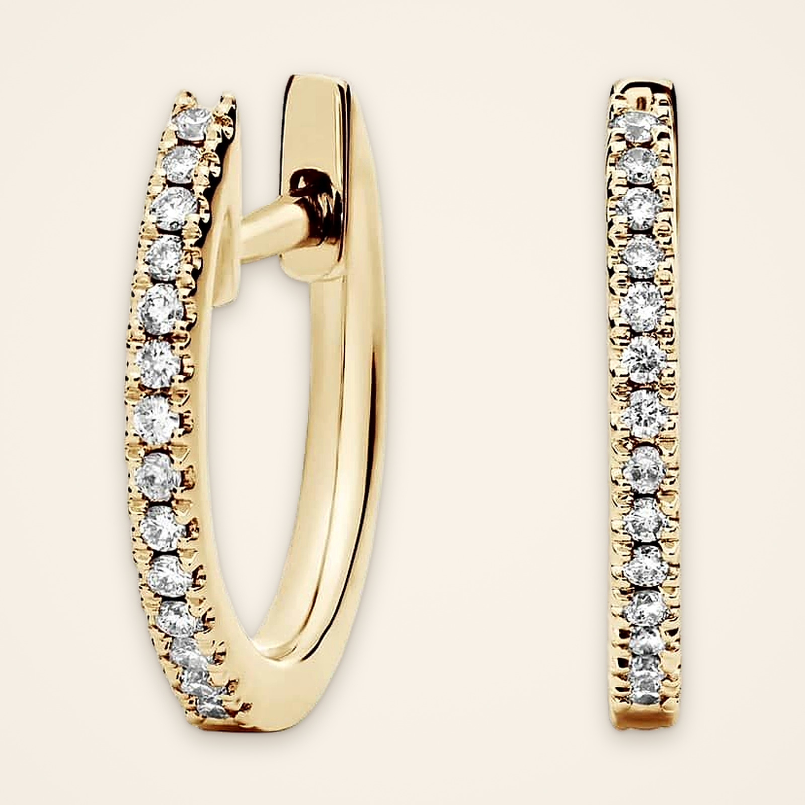 everyday-mini-pave-gold-hoop-earrings-1 Everyday Mini Pavé Gold Hoop Earrings - Traditions