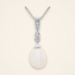 Everyday Single Pearl Silver Necklace - Traditions