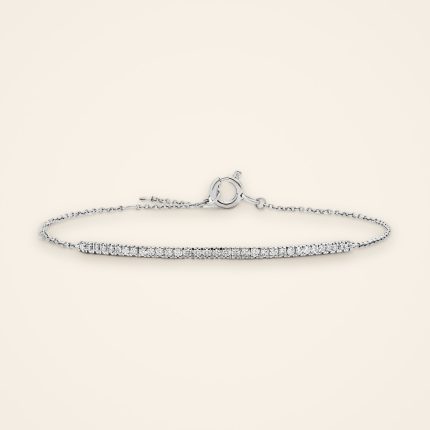 Everyday Slim Pavé Bar Bracelet - Traditions