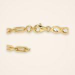 Statement East-West Oval Laboratory-Grown Diamond and Link Bracelet - Traditions