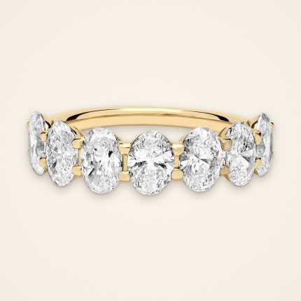 Statement Seven-Stone Oval Laboratory-Grown Diamond Ring - Traditions