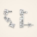 Statement Three-Shape Laboratory-Grown Diamond Ear Climbers - Traditions