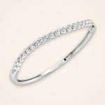 Statement Wave-Front Laboratory-Grown Diamond Bangle - Traditions